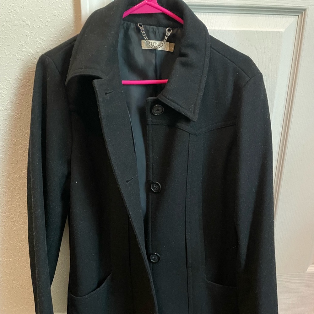 JCrew Wool Peacoat